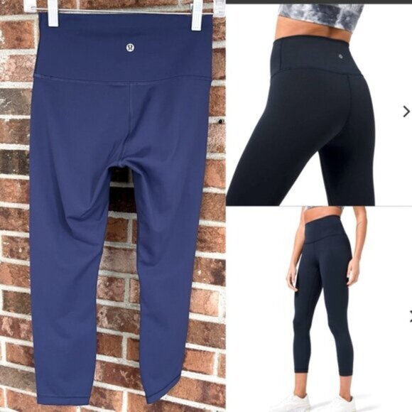 Lululemon   * Wunder Train High-Rise Crop  2021 EUC - Picture 1 of 12